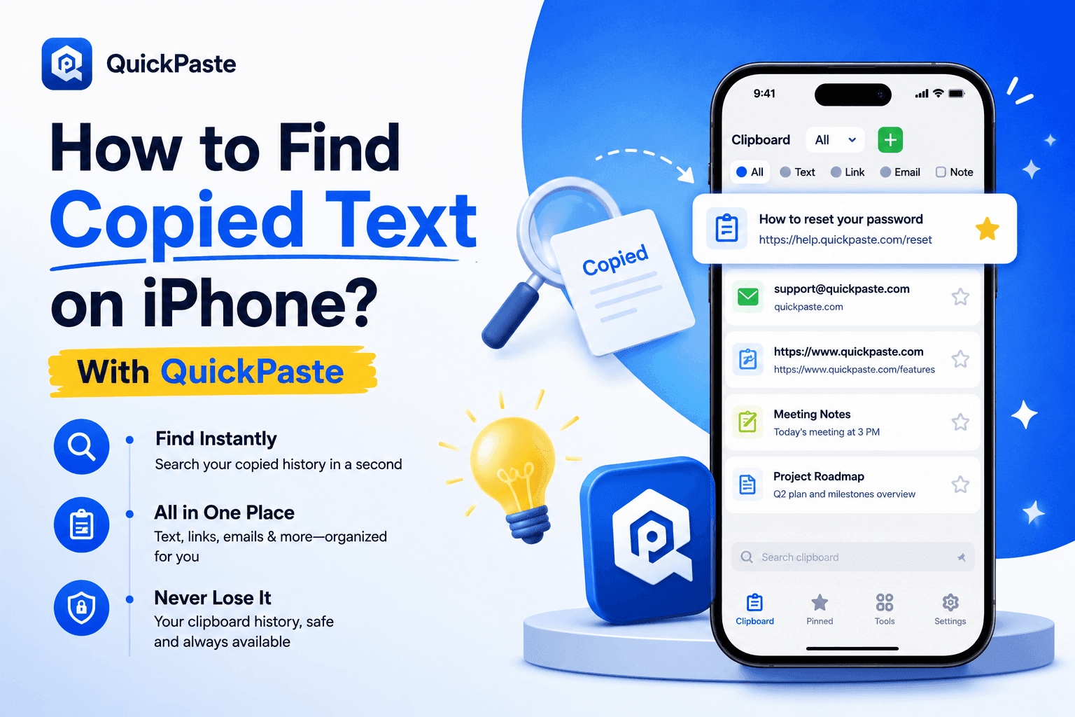 How to Find Copied Text on iPhone?
