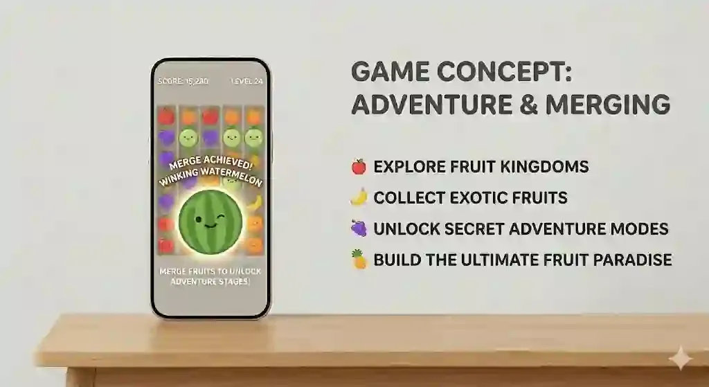 fruit merge game