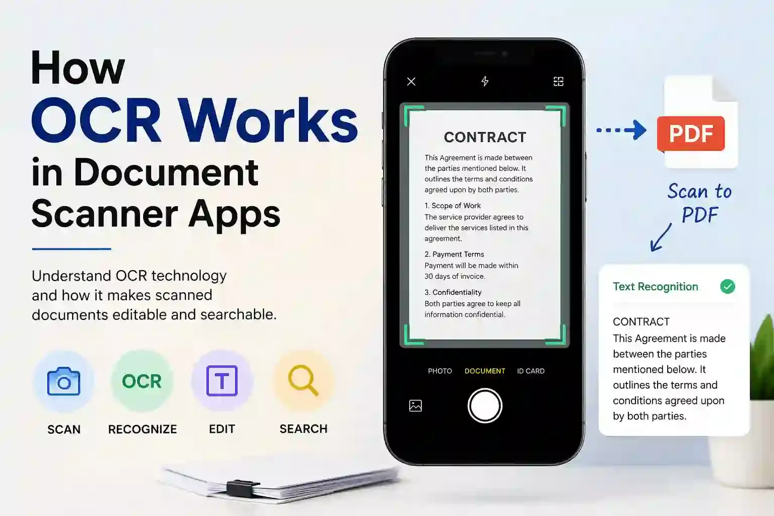 OCR documents Scanner