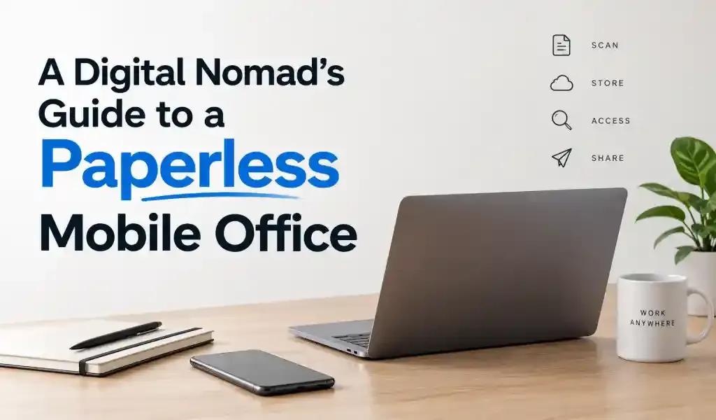 Paperless office with smart printer