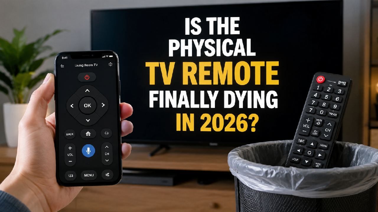 Is the Physical TV Remote Finally Dying in 2026?