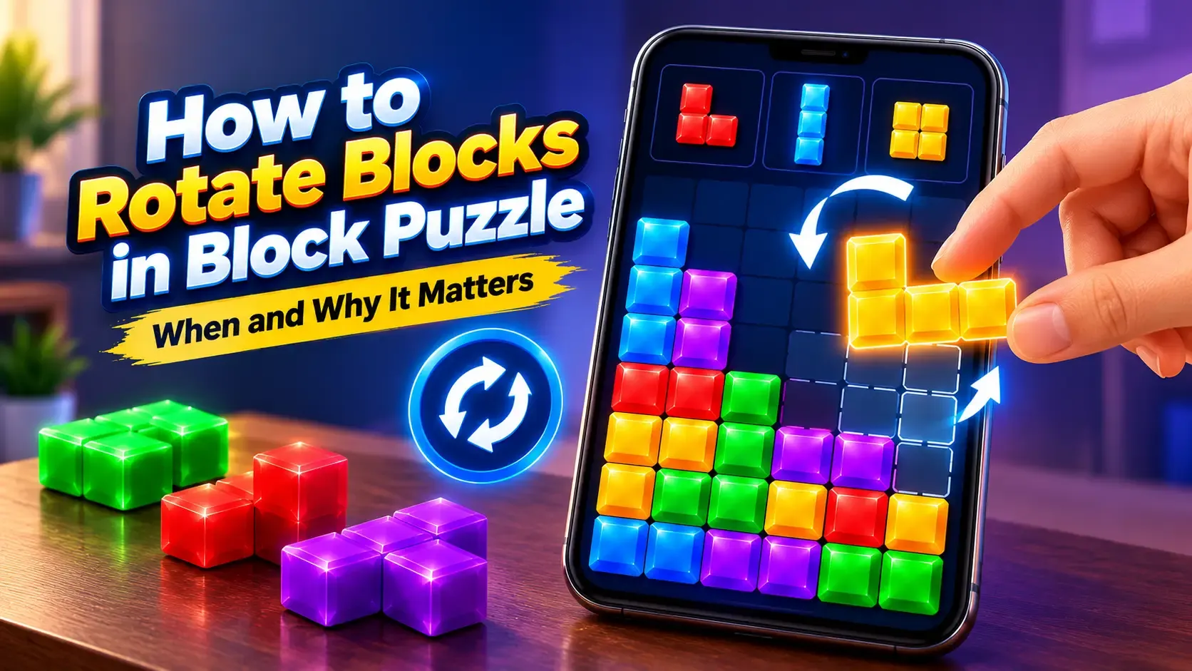 How to Rotate Blocks in Block Puzzle: When and Why It Matters