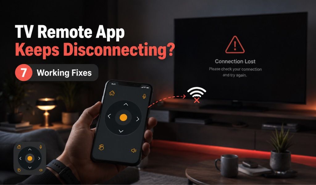 TV Remote App Disconnection