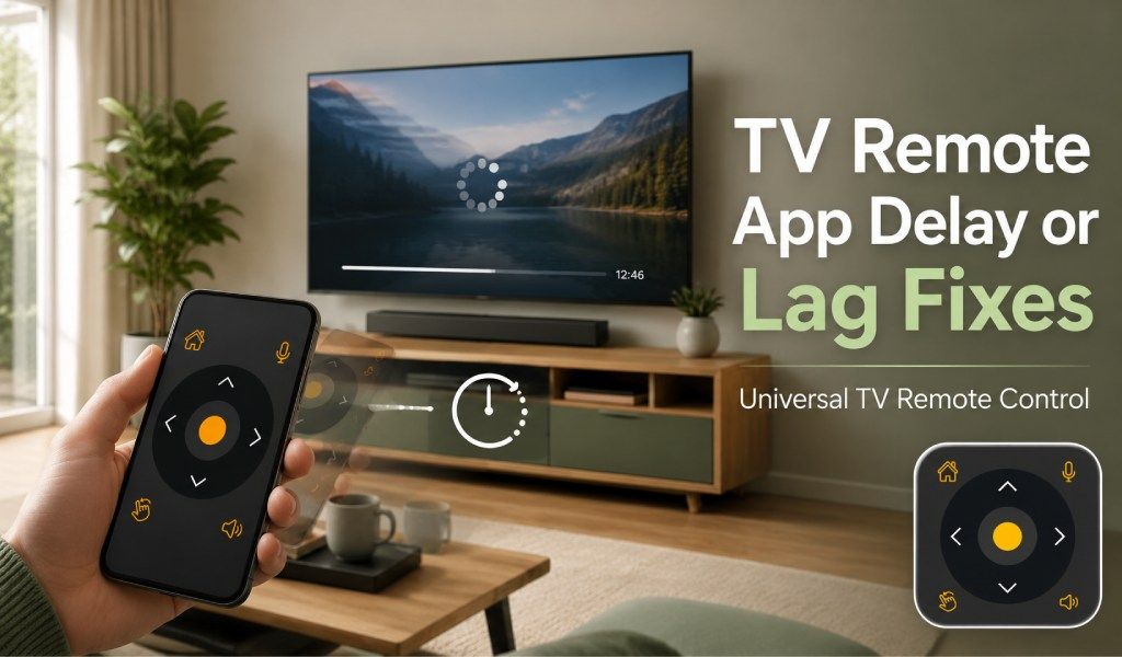 TV Remote App Lag and Delay Fix