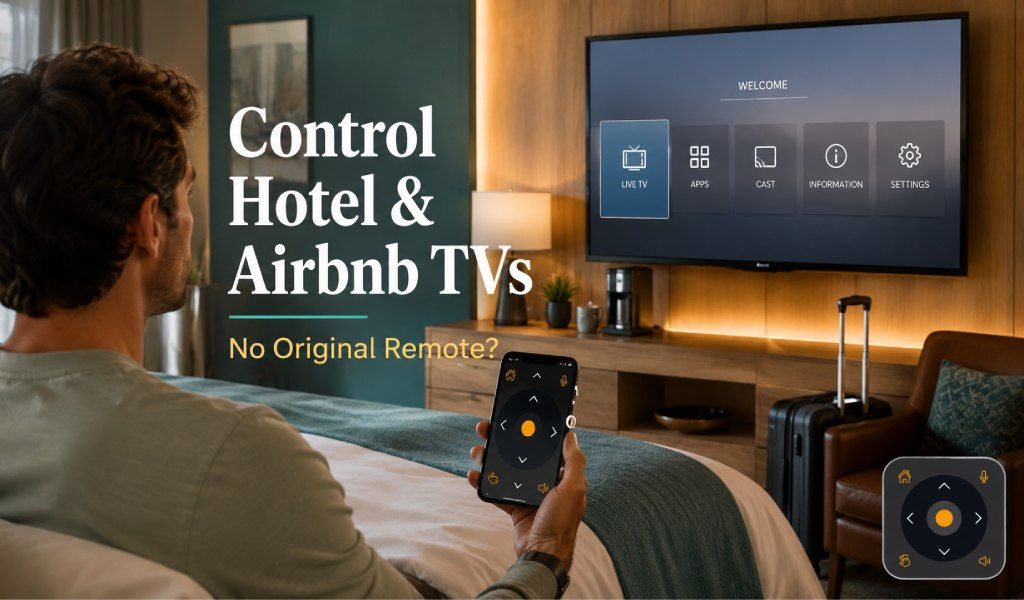 Control Hotel and Airbnd TVs