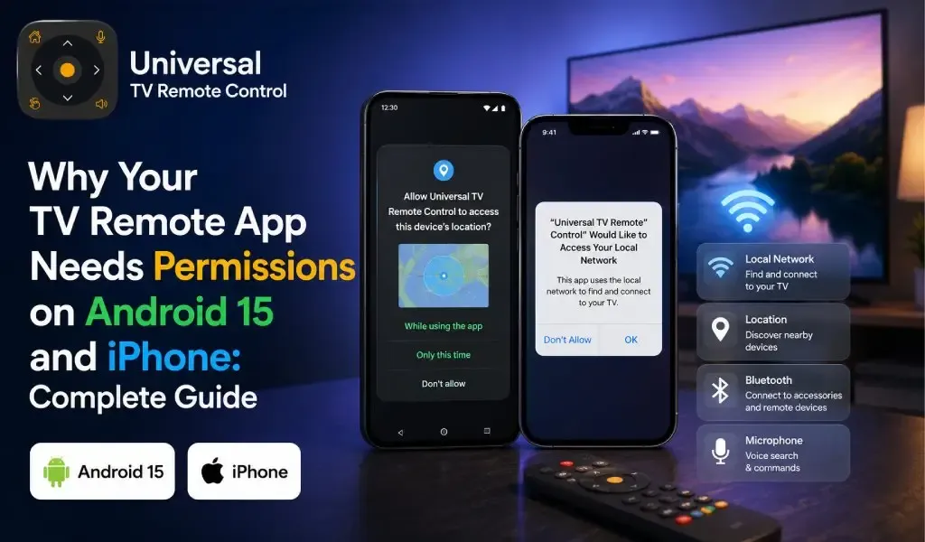 TV Remote App Permission