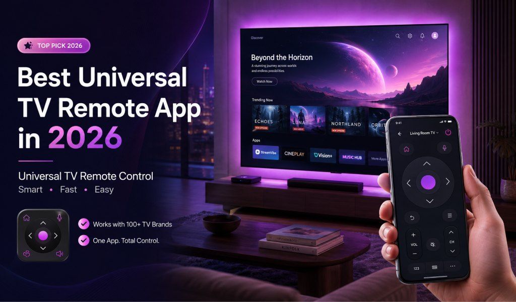 Universal TV Remote Control App 2026