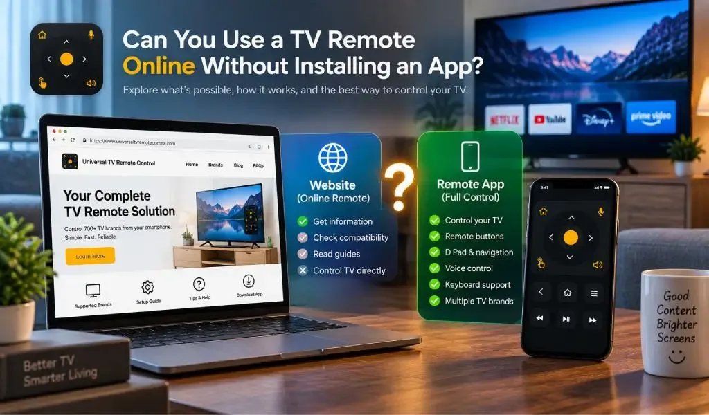 Universal TV Remote Online