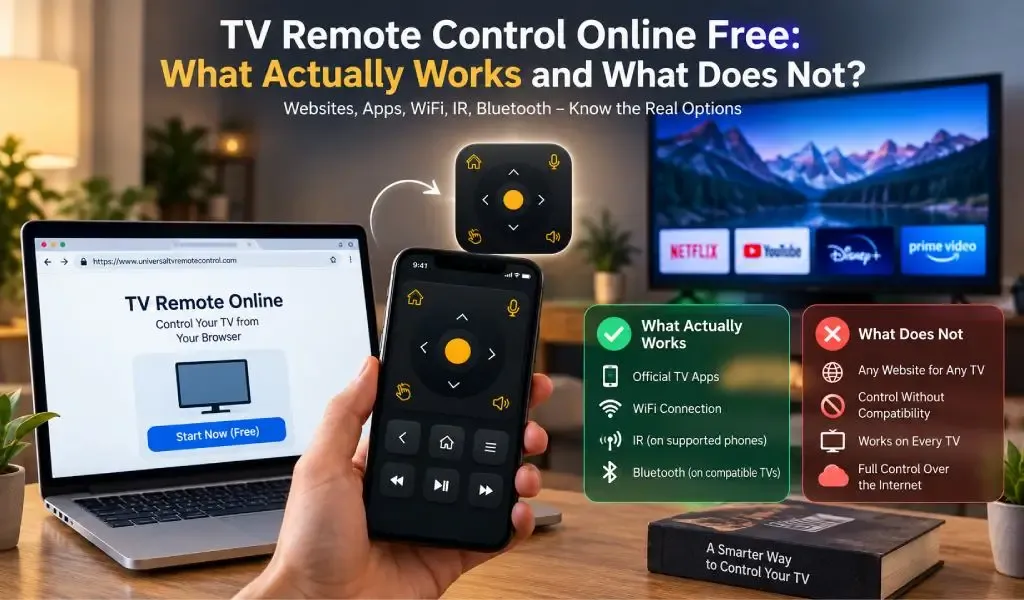 TV Remote Control Online Free