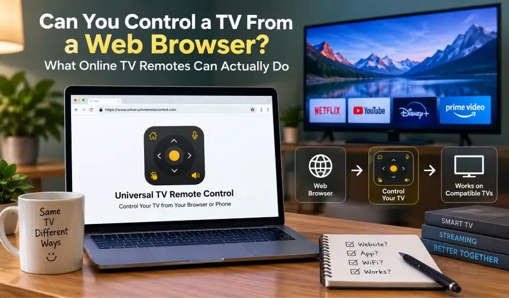 Control TV From Web Browser