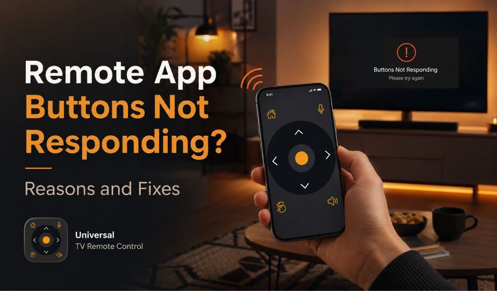 Remote App Buttons Not Working