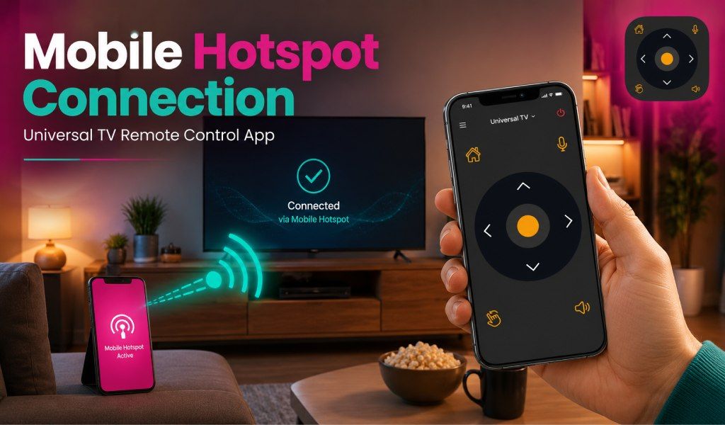 Hotspot Connection with Remote Mobile App