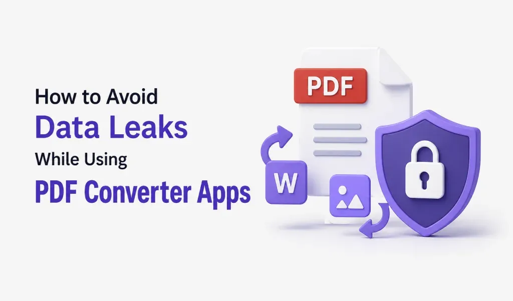avoid data leaks using pdf converter apps