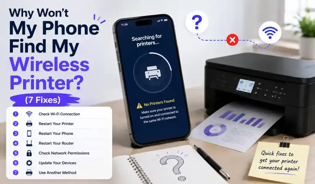 connect your phone to wireless printer