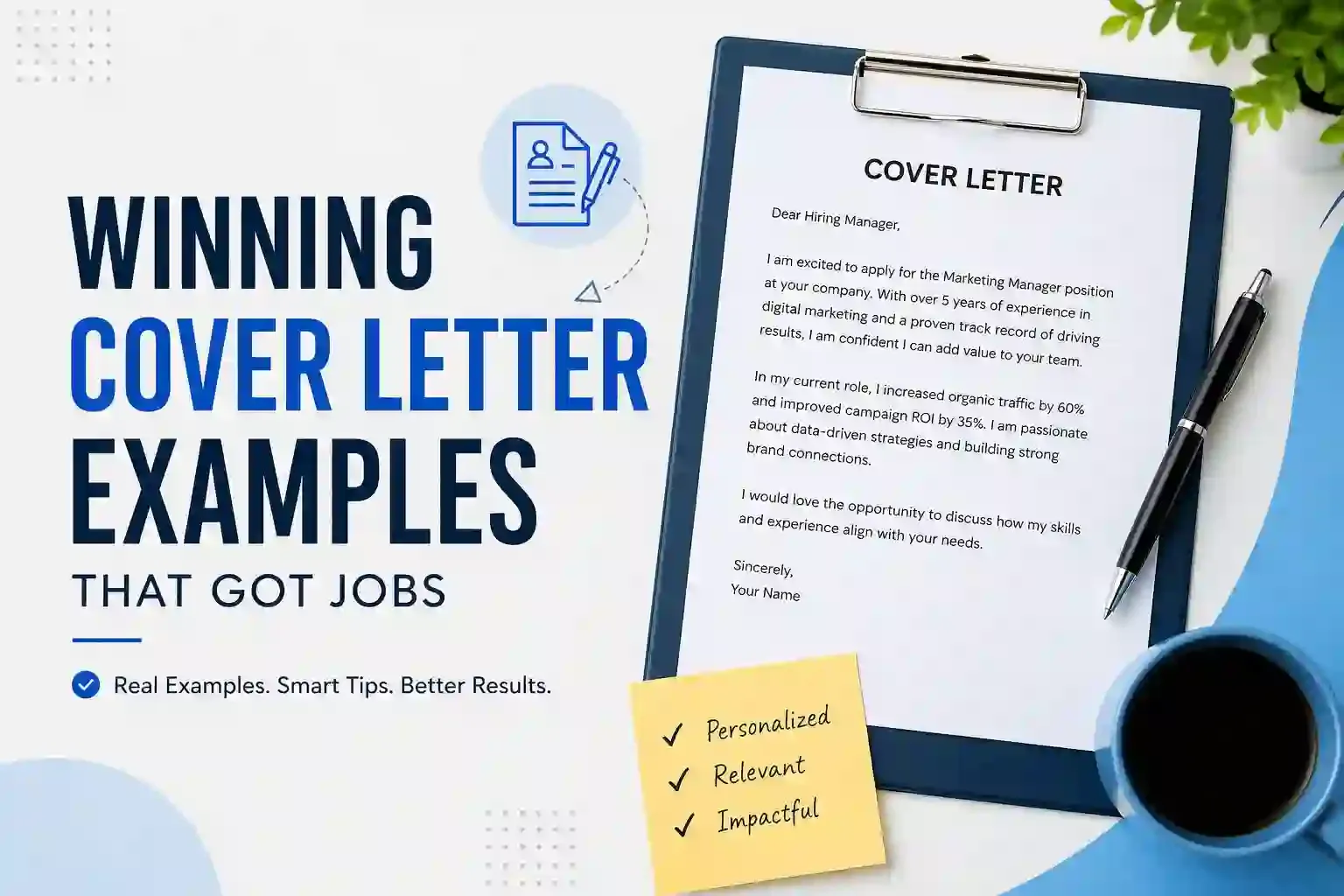 cover letter examples