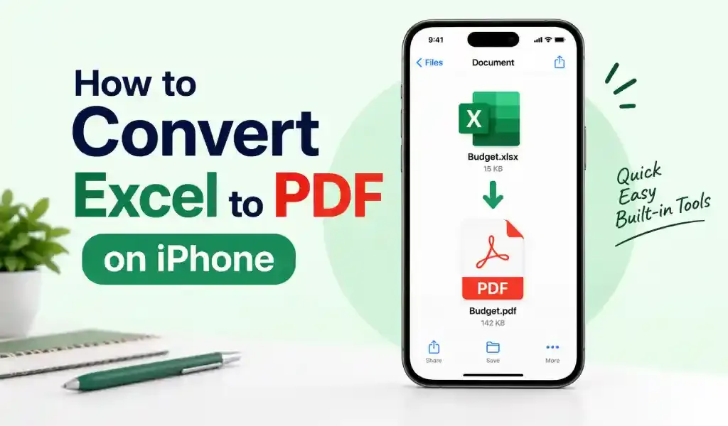 excel to pdf conversion