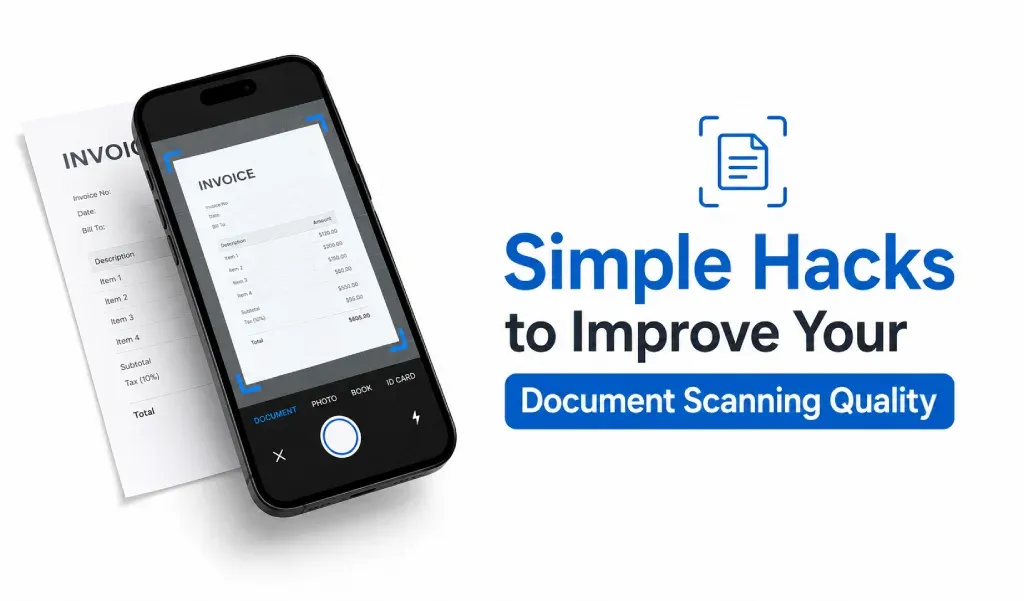 hacks to improve scan quality