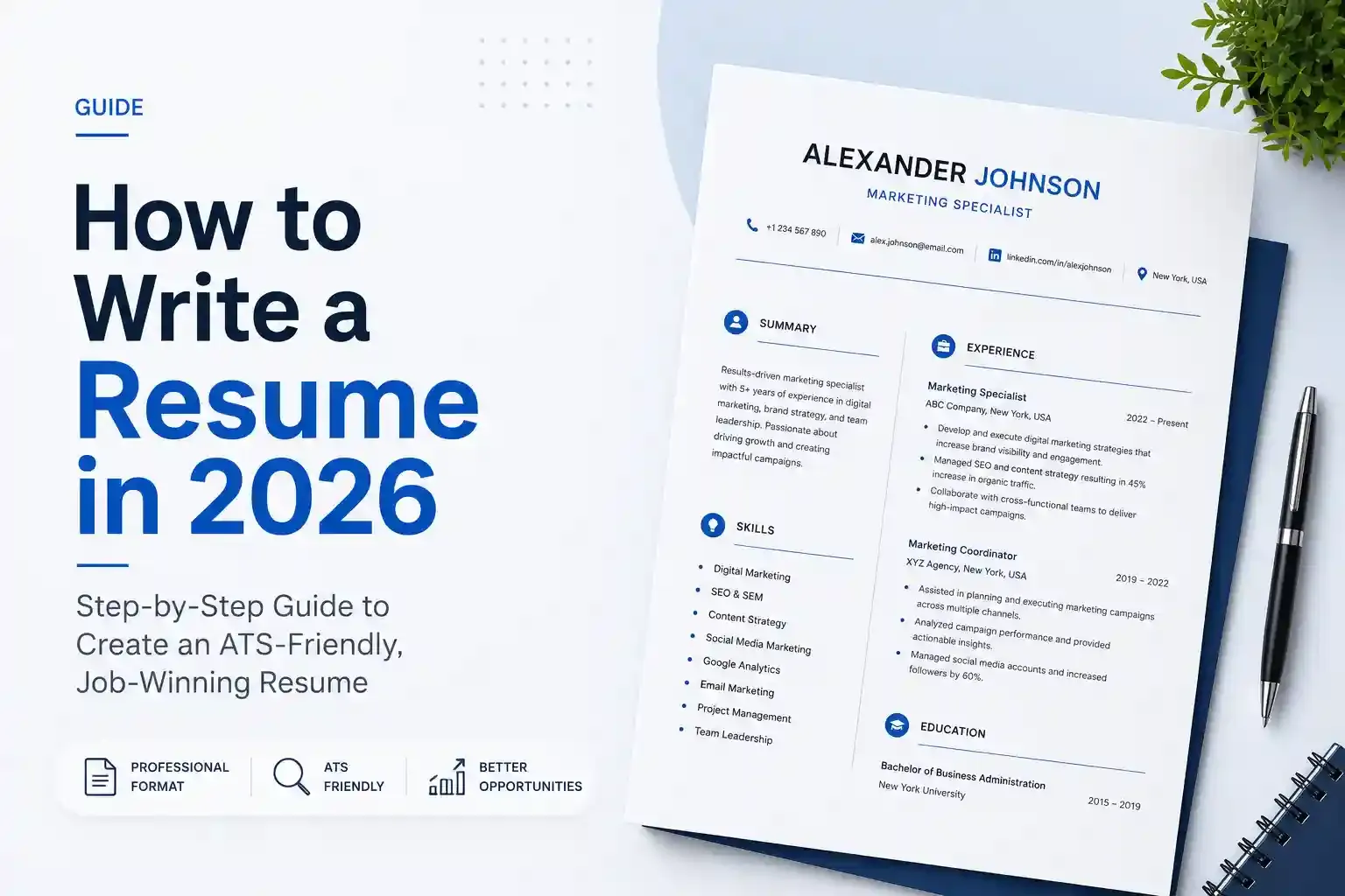 resume writing in 2026