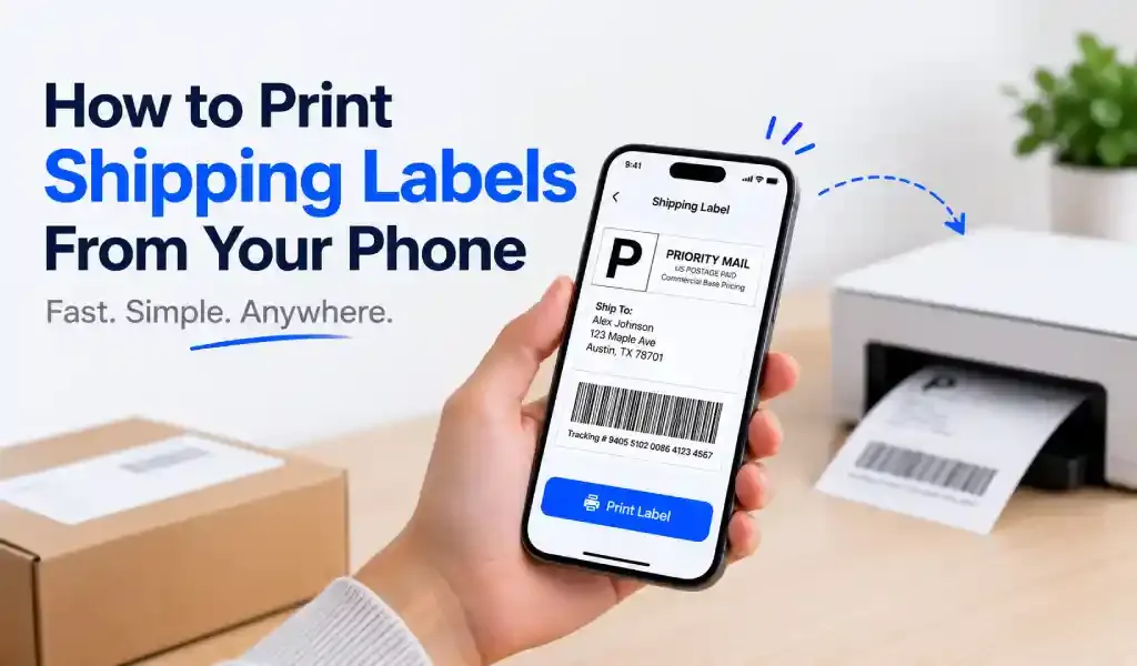 print labels from phone
