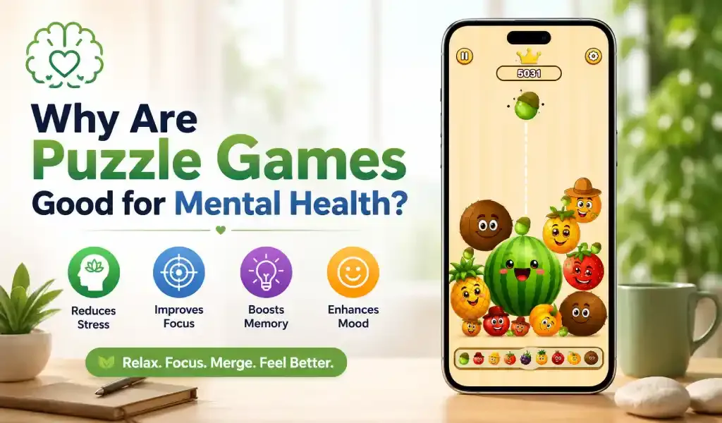 why puzzle games are good for mental health