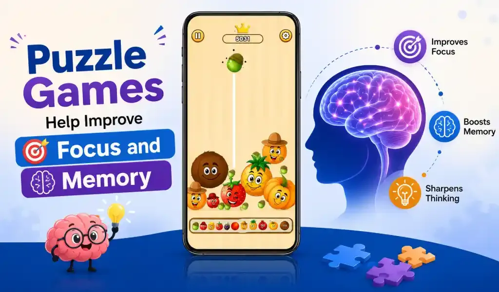 puzzle games to improve focus