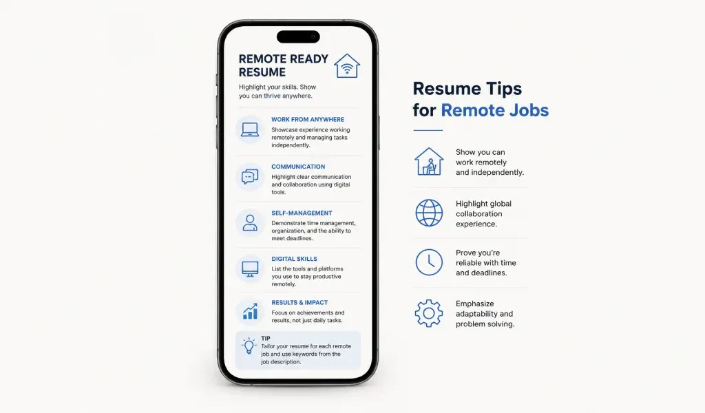 Resume Tips for Remote Jobs