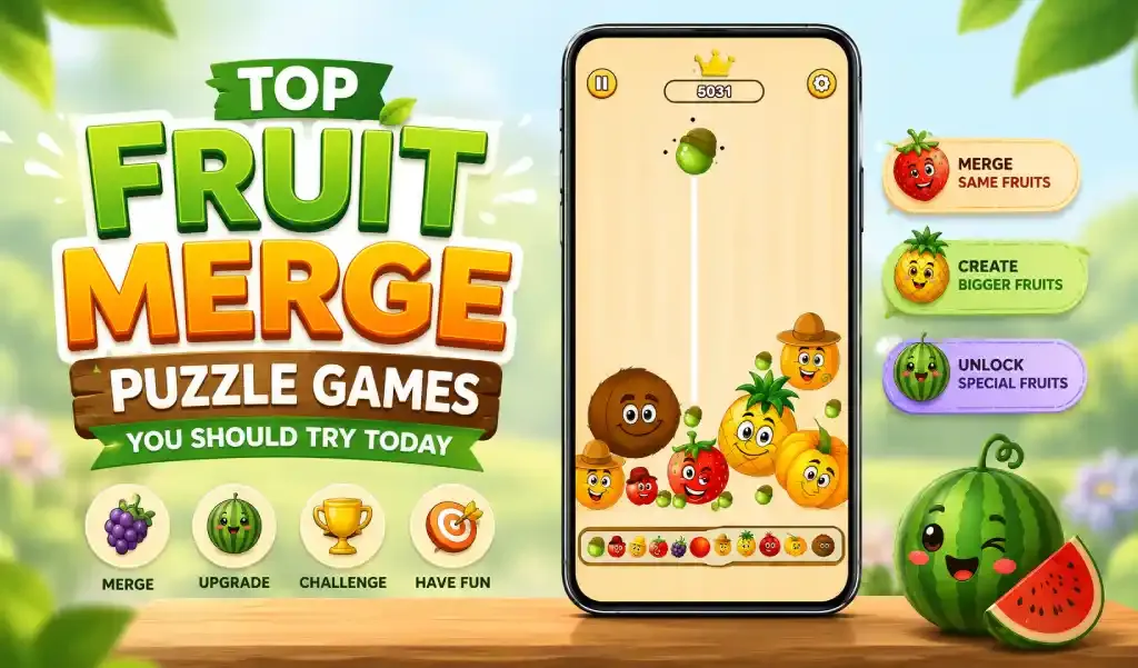 top fruit merge puzzle game