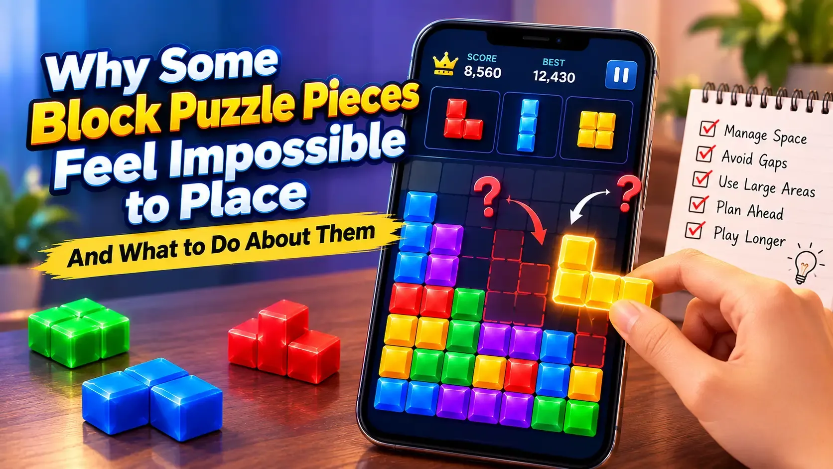 Why Some Block Puzzle Pieces Feel Impossible to Place — And What to Do About Them
